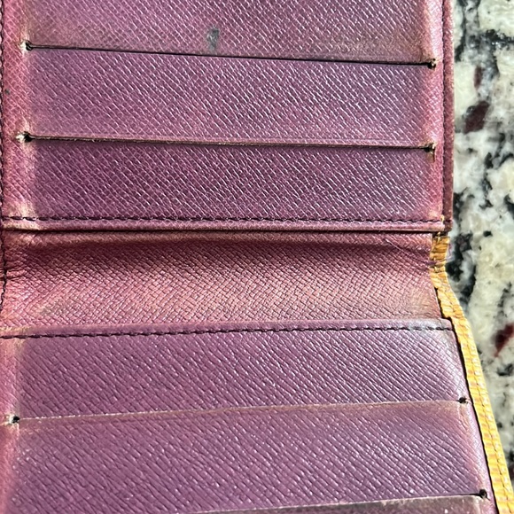 Louis Vuitton Yellow Epi Snap Wallet - Picture 9 of 12